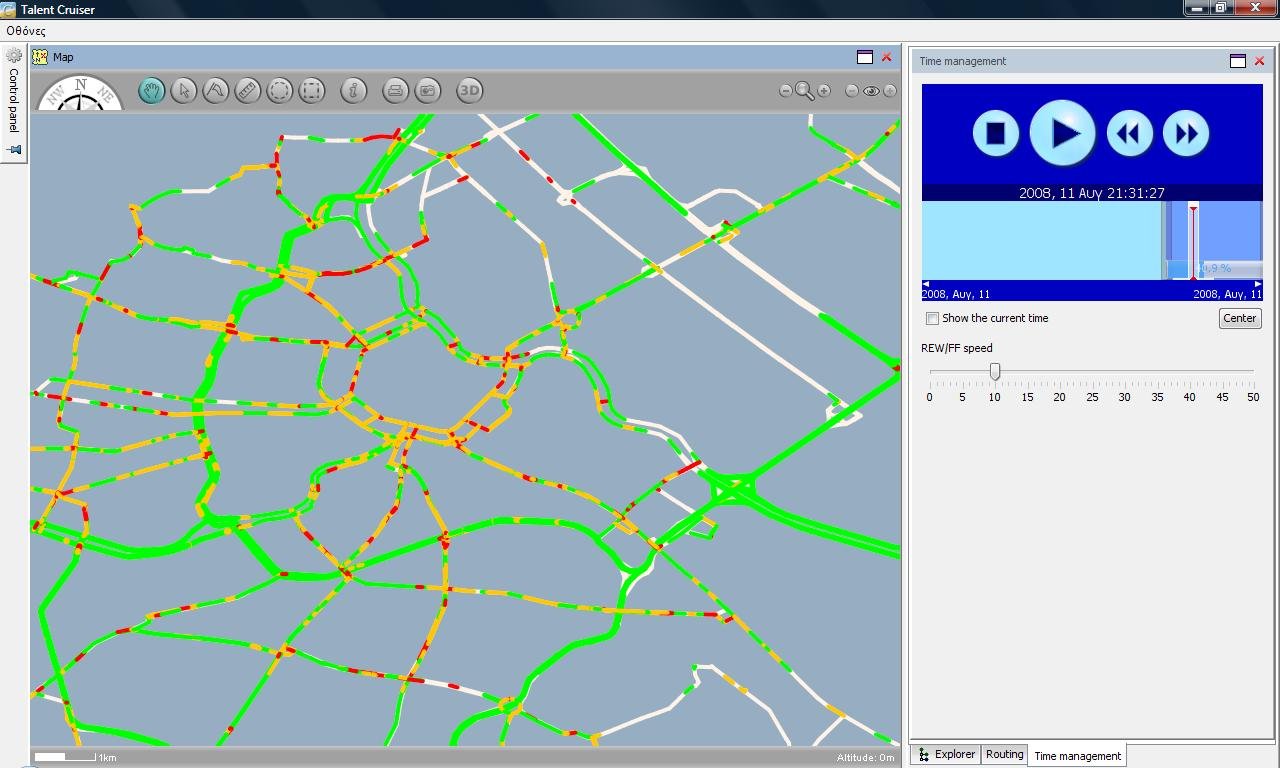 Estimate travel times for Vienna based on aggregated historic travel times